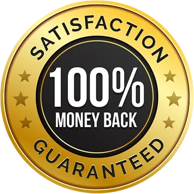 PrimeBiome 60-Day Money Back Guarantee Badge
