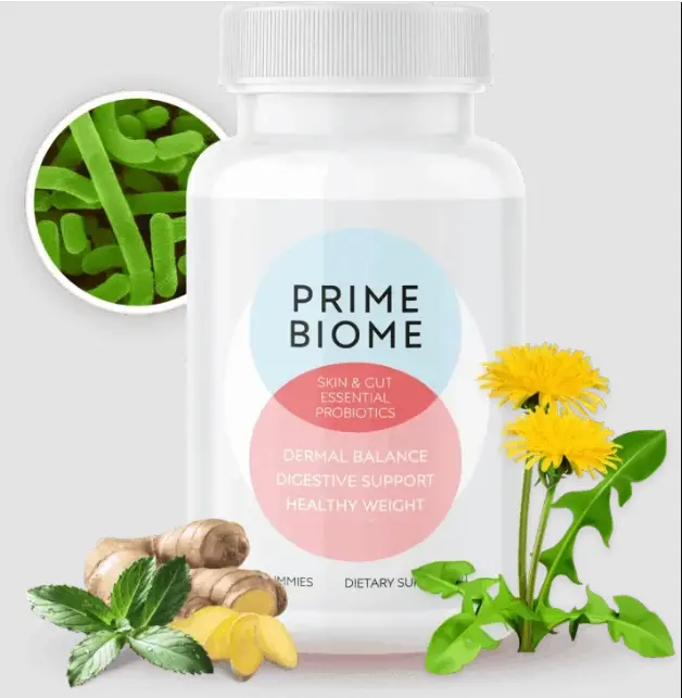 PrimeBiome probiotic for skin and gut health